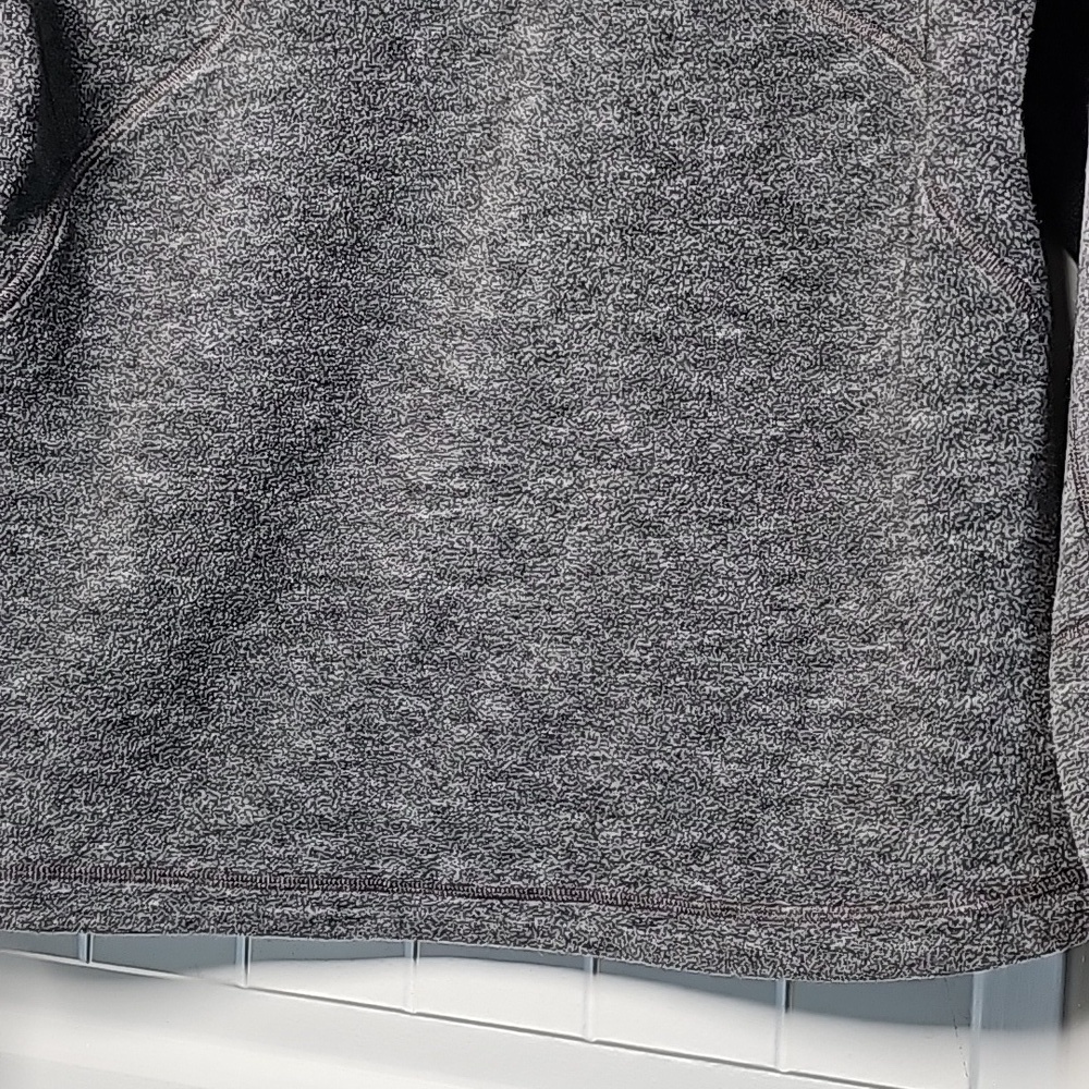 REI XS/S fleece zip up, charcoal grey/black - Picture 12 of 16